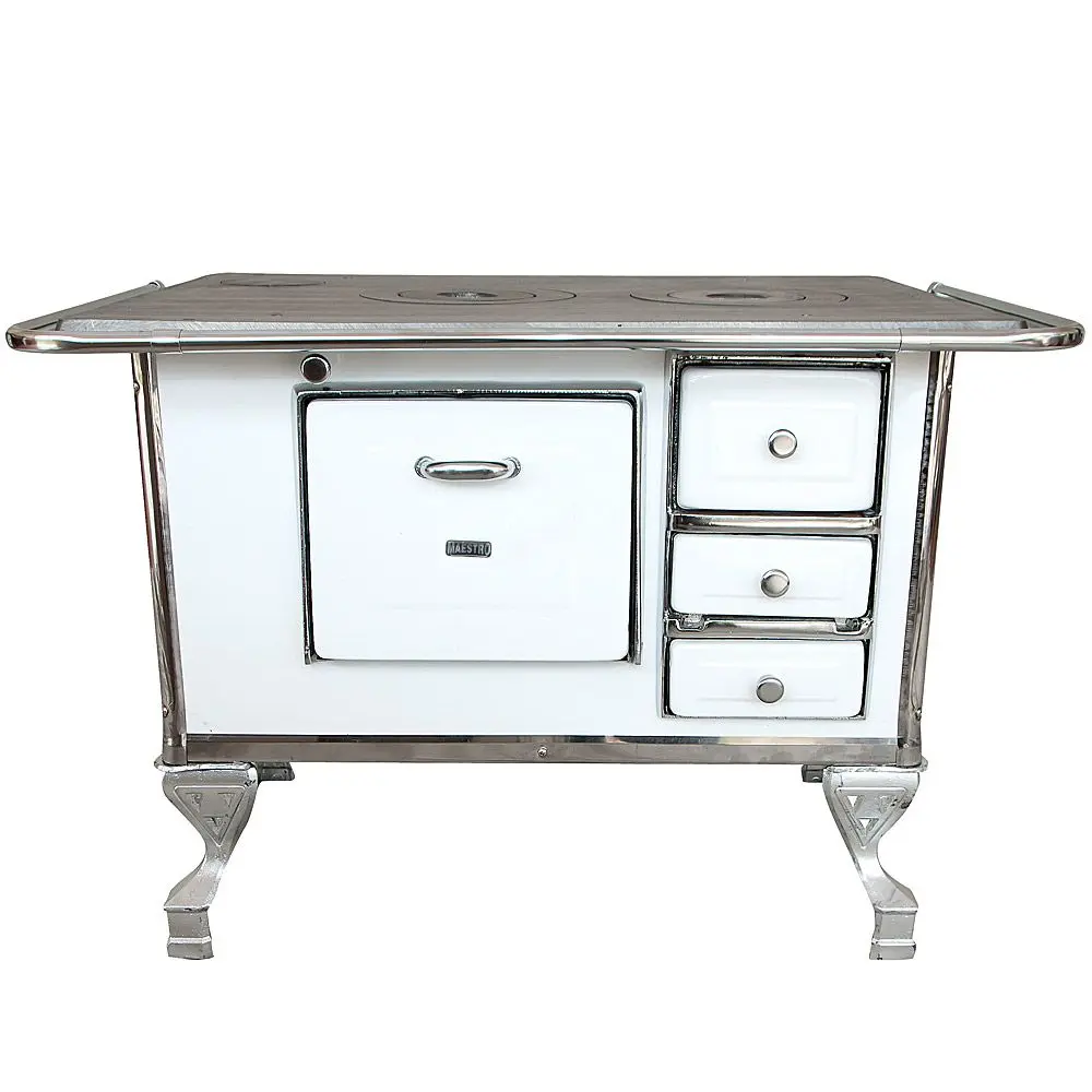 Fogão a Lenha Maestro Número 2 Saída Esquerda Chapa Ferro Fundido