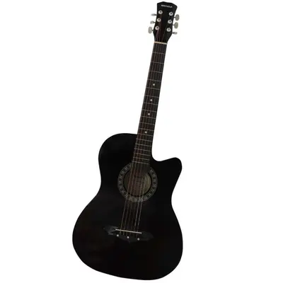 Violão Acústico Benoá JG-38C-BK Destro Direito 6 Cordas Aço Com Capa