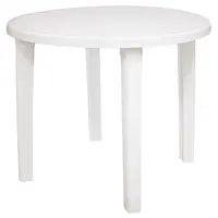 Mesa Tramontina Cassino 92301910 Redonda Plástica