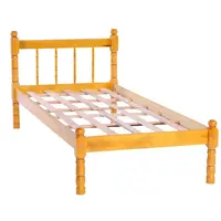 Cama Solteiro Rubin 002 Madeira Eucalipto Verniz