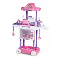 Cozinha Infantil Tateti Riva Chef com Pia Micro-ondas Acessórios
