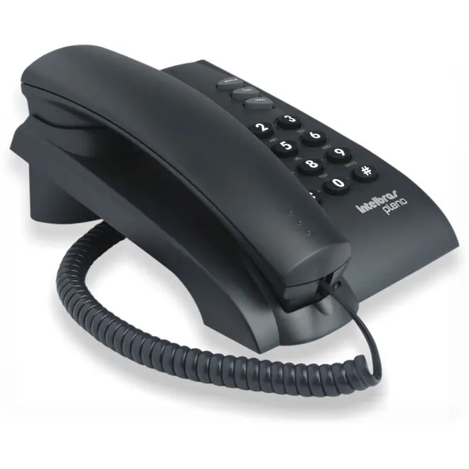Telefone Fixo Intelbras Pleno com Fio - Benoit.com.br