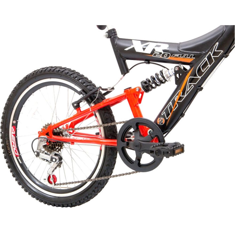 Bicicleta Mountain Bike Track & Bikes XR 20 Full 6 Marchas Aro 20 Suspensão  Full Suspension Freio V-Brake com o Melhor Preço é no Zoom