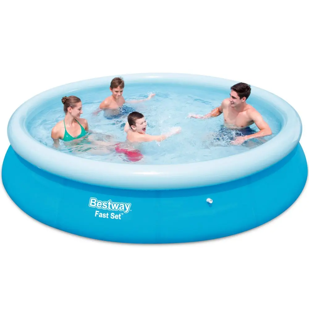 Piscina Bestway Fast Set 57273 com Borda 5.377L