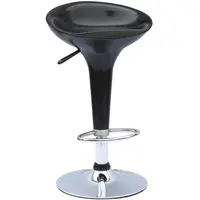 Banqueta Benoá LS-101 BK Giratória ABS com Altura Regulável Encosto Baixo