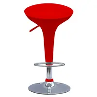 Banqueta Benoá LS-101 BK Giratória ABS com Altura Regulável Encosto Baixo