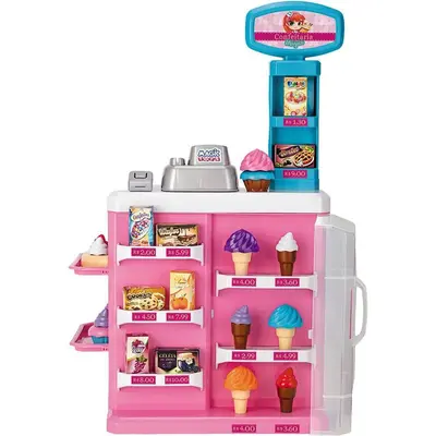 Confeitaria Magica Magic Toys 8047 Com Bip Luz Caixa Registradora