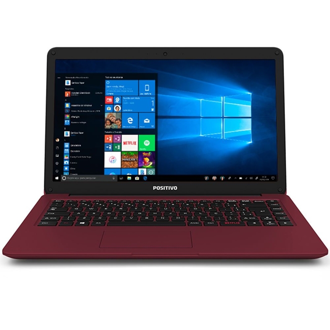 Notebook - Positivo C4500a Celeron N4000 1.10ghz 4gb 500gb Padrão Intel Hd Graphics Windows 10 Home Motion 14