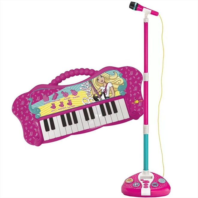Teclado Piano Com Microfone Infantil