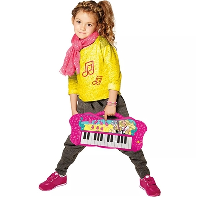 Conjunto Musical Barbie Barão Teclado Fabuloso com Microfone