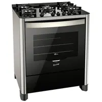 Fogão Grand Cheff 5 Bocas com Mesa de Vidro Acendimento Automático Bivolt 26989 Fischer