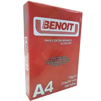 Papel Sulfite A4 75gr 500 Folhas Extra Branco