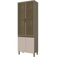 Cristaleira Henn C71-35 4 Portas MDF