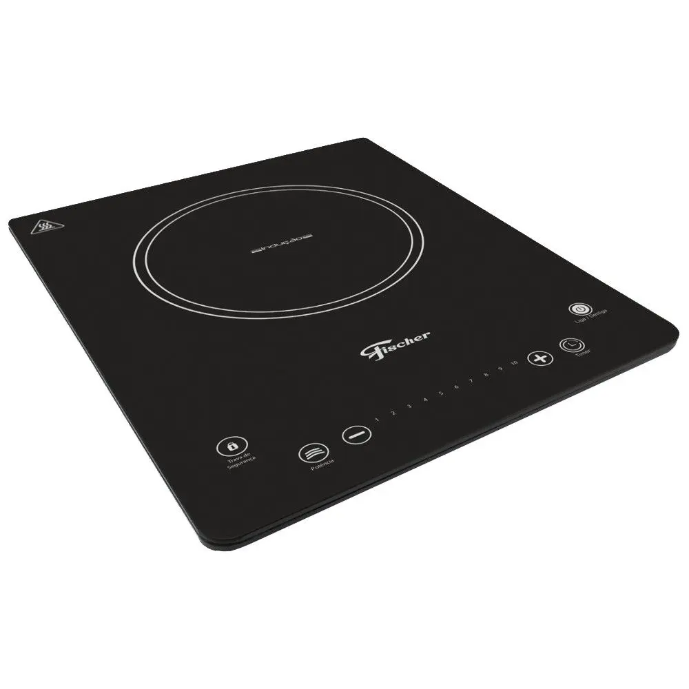Fogão Cooktop Elétrico Por Indução Fischer 26884 1 Boca Mesa Vitrocerâmica 110v
