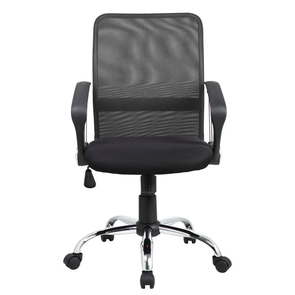 Cadeira Giratória Executiva Benoá 8075-J Escritório Estofada Preto